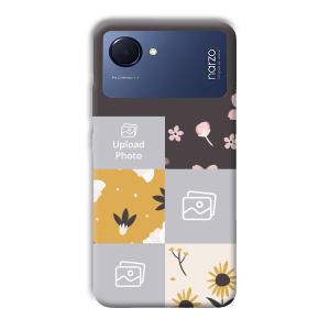 Collage Customized Printed Back Cover for Realme Narzo 50i Prime