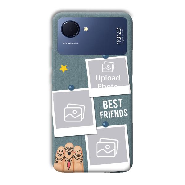Best Friends Customized Printed Back Cover for Realme Narzo 50i Prime