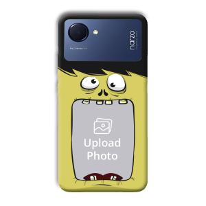 Green Monster Customized Printed Back Cover for Realme Narzo 50i Prime