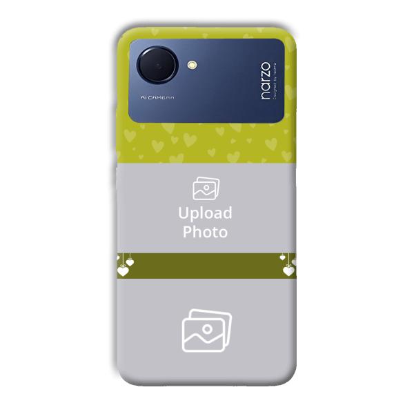 Moss Green Customized Printed Back Cover for Realme Narzo 50i Prime