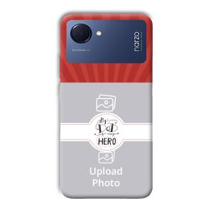 Dad  Customized Printed Back Cover for Realme Narzo 50i Prime
