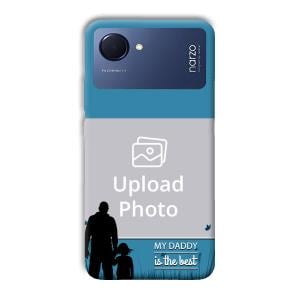 Daddy Is The Best Customized Printed Back Cover for Realme Narzo 50i Prime