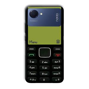 Nokia Feature Phone Customized Printed Back Cover for Realme Narzo 50i Prime