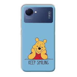 Winnie The Pooh Phone Customized Printed Back Cover for Realme Narzo 50i Prime