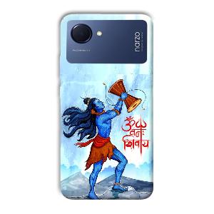 Om Namah Shivay Phone Customized Printed Back Cover for Realme Narzo 50i Prime