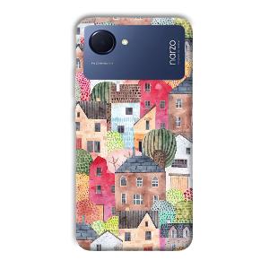 Colorful Homes Phone Customized Printed Back Cover for Realme Narzo 50i Prime