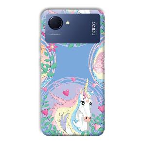 Unicorn Phone Customized Printed Back Cover for Realme Narzo 50i Prime