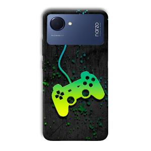 Video Game Phone Customized Printed Back Cover for Realme Narzo 50i Prime