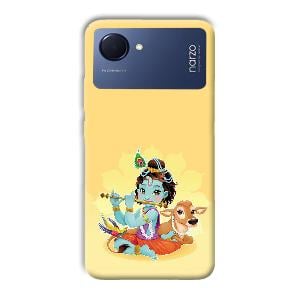 Baby Krishna Phone Customized Printed Back Cover for Realme Narzo 50i Prime
