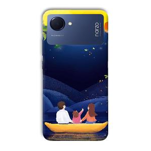 Night Skies Phone Customized Printed Back Cover for Realme Narzo 50i Prime