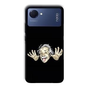 Einstein Phone Customized Printed Back Cover for Realme Narzo 50i Prime