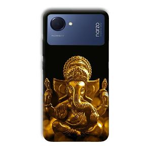 Ganesha Idol Phone Customized Printed Back Cover for Realme Narzo 50i Prime