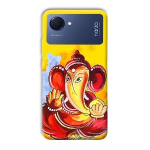 Ganesha Ji Phone Customized Printed Back Cover for Realme Narzo 50i Prime