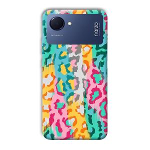 Colors Phone Customized Printed Back Cover for Realme Narzo 50i Prime