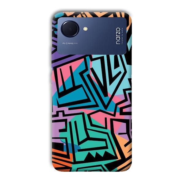 Patterns Phone Customized Printed Back Cover for Realme Narzo 50i Prime
