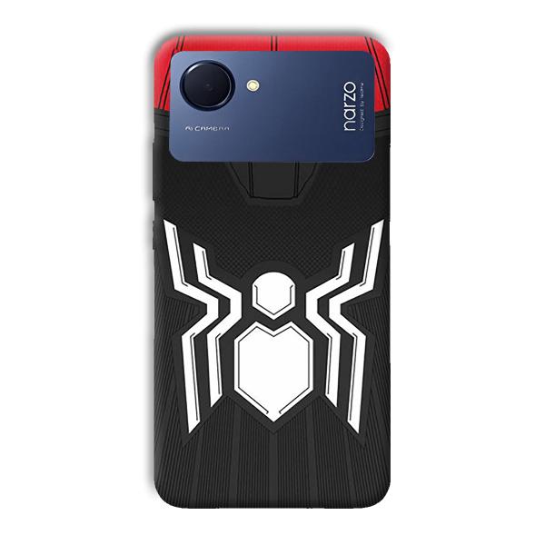Spider Phone Customized Printed Back Cover for Realme Narzo 50i Prime