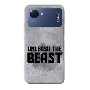 Unleash The Beast Phone Customized Printed Back Cover for Realme Narzo 50i Prime