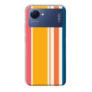 Colorful Pattern Phone Customized Printed Back Cover for Realme Narzo 50i Prime