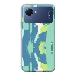 Paint Design Phone Customized Printed Back Cover for Realme Narzo 50i Prime
