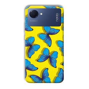 Butterflies Phone Customized Printed Back Cover for Realme Narzo 50i Prime