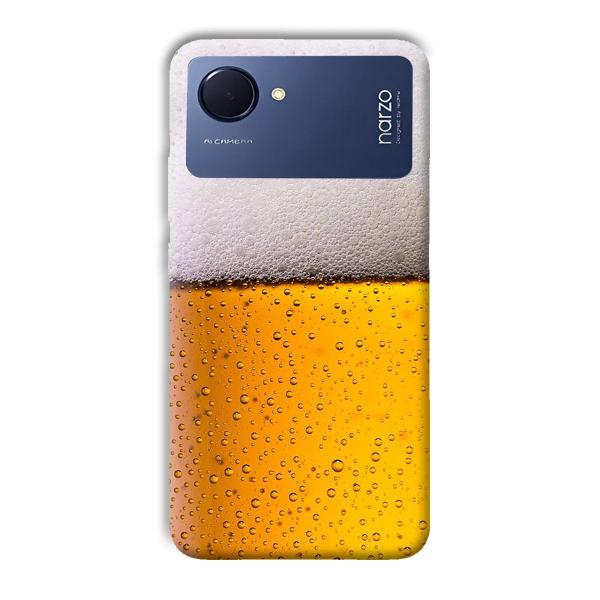 Beer Design Phone Customized Printed Back Cover for Realme Narzo 50i Prime