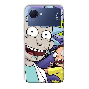 Animation Phone Customized Printed Back Cover for Realme Narzo 50i Prime
