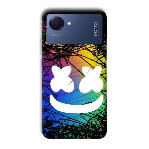 Colorful Design Phone Customized Printed Back Cover for Realme Narzo 50i Prime