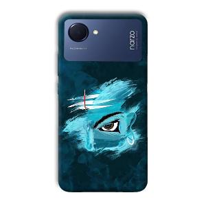Shiva's Eye Phone Customized Printed Back Cover for Realme Narzo 50i Prime