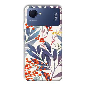 Cherries Phone Customized Printed Back Cover for Realme Narzo 50i Prime