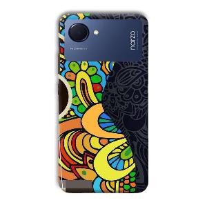 Pattern   Phone Customized Printed Back Cover for Realme Narzo 50i Prime