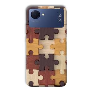 Puzzle Phone Customized Printed Back Cover for Realme Narzo 50i Prime