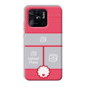 Little Hearts Customized Printed Back Cover for Xiaomi Redmi 10