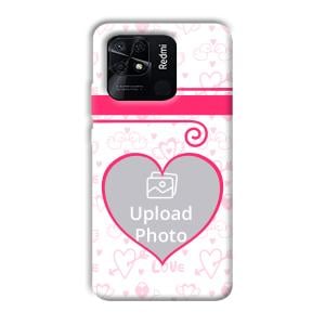Hearts Customized Printed Back Cover for Xiaomi Redmi 10