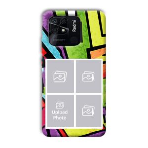 Pop of Colors Customized Printed Back Cover for Xiaomi Redmi 10