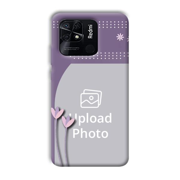 Lilac Pattern Customized Printed Back Cover for Xiaomi Redmi 10