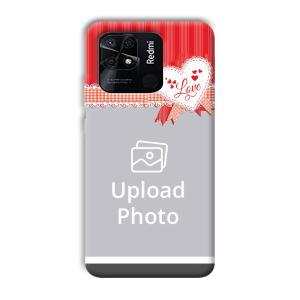 Valentine Customized Printed Back Cover for Xiaomi Redmi 10