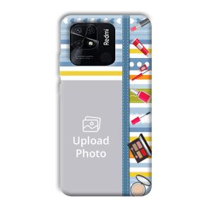Makeup Theme Customized Printed Back Cover for Xiaomi Redmi 10