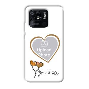 You & Me Customized Printed Back Cover for Xiaomi Redmi 10