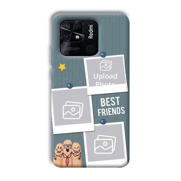 Best Friends Customized Printed Back Cover for Xiaomi Redmi 10