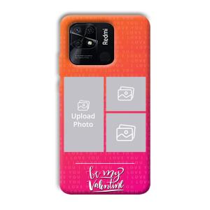 To My Valentine Customized Printed Back Cover for Xiaomi Redmi 10