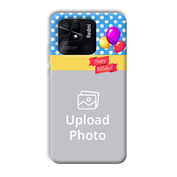 Happy Birthday Customized Printed Back Cover for Xiaomi Redmi 10