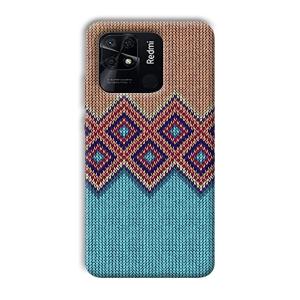 Fabric Design Phone Customized Printed Back Cover for Xiaomi Redmi 10