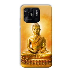 Golden Buddha Phone Customized Printed Back Cover for Xiaomi Redmi 10