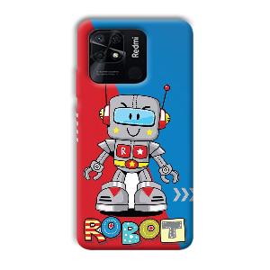 Robot Phone Customized Printed Back Cover for Xiaomi Redmi 10