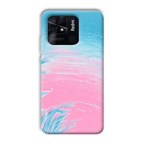 Pink Water Phone Customized Printed Back Cover for Xiaomi Redmi 10