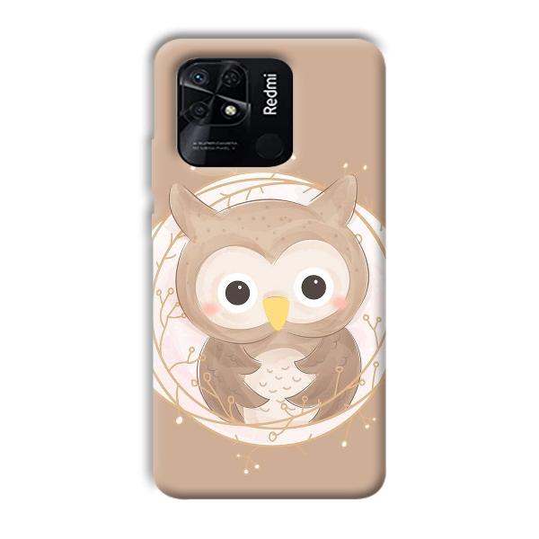 Owlet Phone Customized Printed Back Cover for Xiaomi Redmi 10