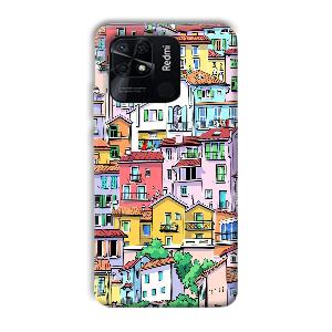Colorful Alley Phone Customized Printed Back Cover for Xiaomi Redmi 10
