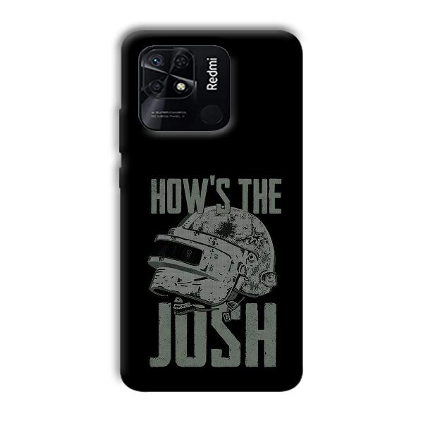 How's The Josh Phone Customized Printed Back Cover for Xiaomi Redmi 10