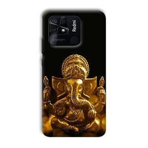 Ganesha Idol Phone Customized Printed Back Cover for Xiaomi Redmi 10