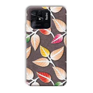 Leaves Phone Customized Printed Back Cover for Xiaomi Redmi 10
